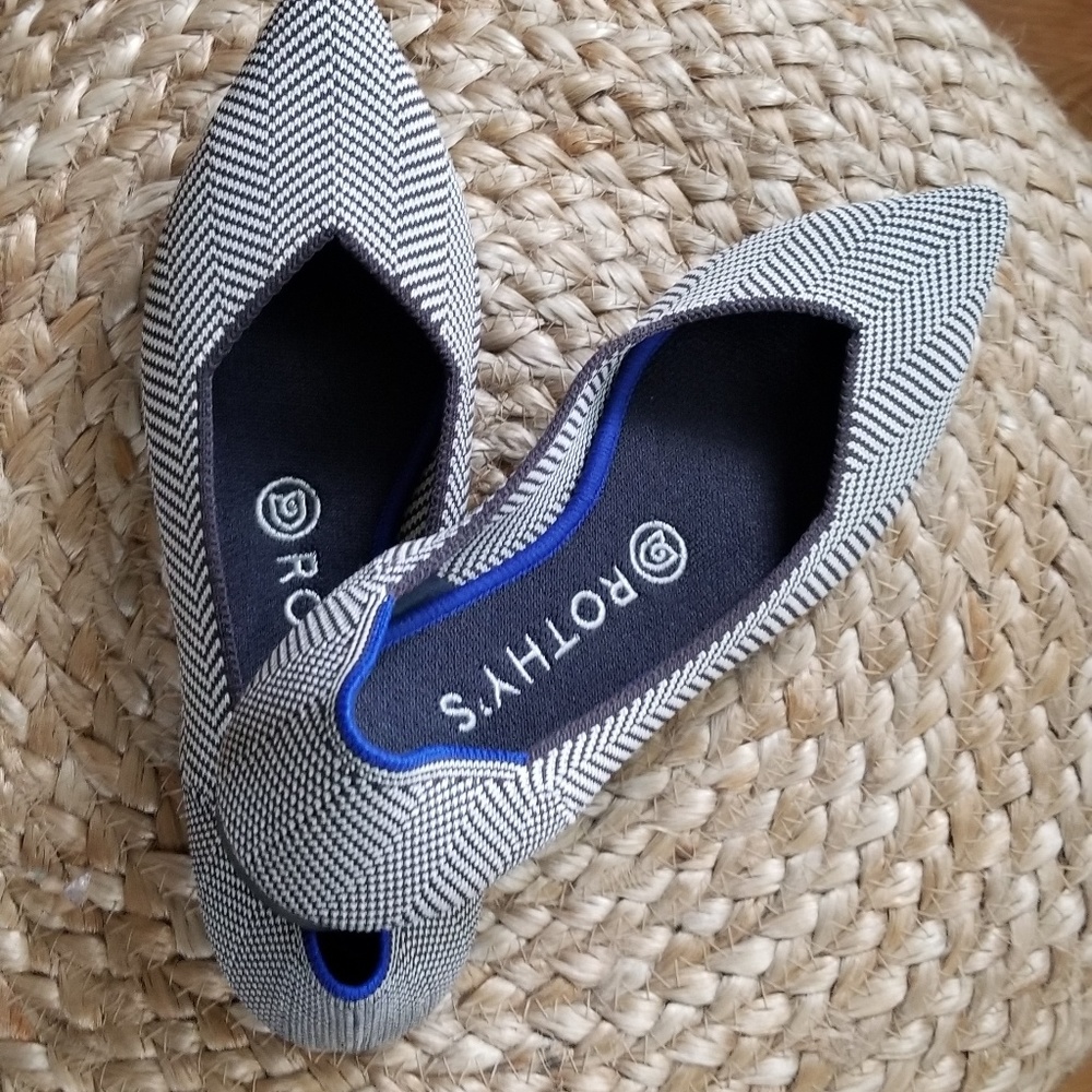 Flannel Grey Herringbone Rothy's